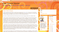 Desktop Screenshot of mathteachermambo.blogspot.com