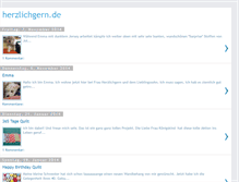 Tablet Screenshot of herzlichgern.blogspot.com