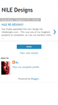 Mobile Screenshot of niledesigns.blogspot.com