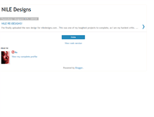 Tablet Screenshot of niledesigns.blogspot.com