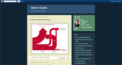 Desktop Screenshot of daveinsuomi.blogspot.com