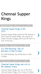 Mobile Screenshot of chennaisupperkings.blogspot.com