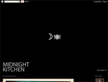Tablet Screenshot of kitchenmidnight.blogspot.com