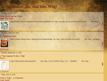 Tablet Screenshot of inthehousemrandmrswug.blogspot.com