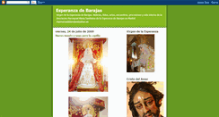 Desktop Screenshot of esperanzadebarajas.blogspot.com