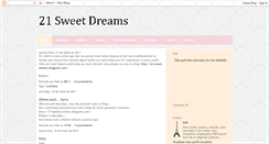 Desktop Screenshot of 21-sweet-dreams.blogspot.com