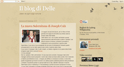 Desktop Screenshot of ilblogdidelle.blogspot.com