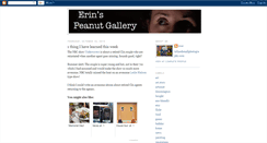 Desktop Screenshot of erinspeanutgallery.blogspot.com