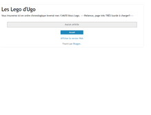 Tablet Screenshot of lego-ugo.blogspot.com