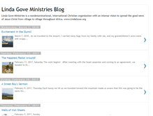 Tablet Screenshot of lindagoveministries.blogspot.com