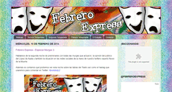 Desktop Screenshot of febreroexpress.blogspot.com