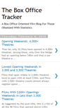 Mobile Screenshot of boxofficetracker.blogspot.com