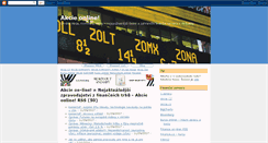 Desktop Screenshot of akcieonline.blogspot.com