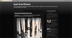 Desktop Screenshot of apartofmyuniverse.blogspot.com