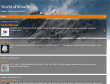 Tablet Screenshot of icalleditmiracle.blogspot.com