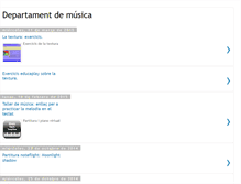 Tablet Screenshot of departamentmusicabellreguard.blogspot.com