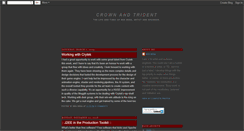 Desktop Screenshot of crownandtrident.blogspot.com