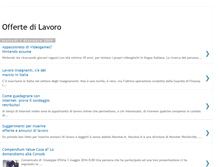 Tablet Screenshot of lavoro-offerte.blogspot.com