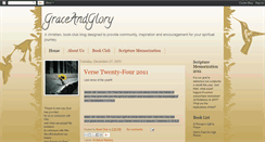 Desktop Screenshot of graceandglorybookclub.blogspot.com