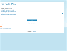 Tablet Screenshot of bigdadspies.blogspot.com