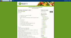 Desktop Screenshot of food4lifecounseling.blogspot.com