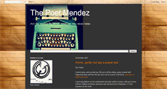 Desktop Screenshot of elpoetamendez.blogspot.com