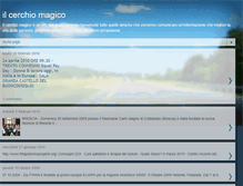 Tablet Screenshot of ilcerchiomagico.blogspot.com