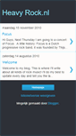 Mobile Screenshot of heavy-rocknl.blogspot.com