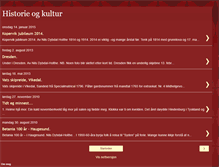 Tablet Screenshot of historie-kultur.blogspot.com