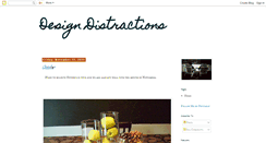 Desktop Screenshot of jennsdesigndistractions.blogspot.com