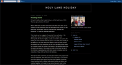 Desktop Screenshot of holylandholiday.blogspot.com