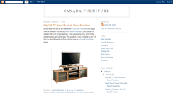 Desktop Screenshot of canadafurniture.blogspot.com