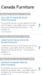 Mobile Screenshot of canadafurniture.blogspot.com