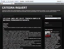 Tablet Screenshot of catedrariquert.blogspot.com
