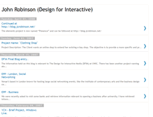 Tablet Screenshot of john-robinson.blogspot.com