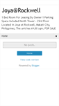 Mobile Screenshot of joyarockwell.blogspot.com