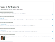 Tablet Screenshot of cableisdead.blogspot.com