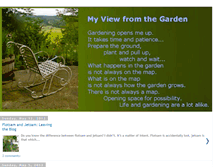 Tablet Screenshot of myviewfromthegarden.blogspot.com