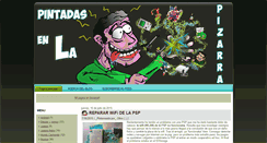 Desktop Screenshot of pintadasenlapizarra.blogspot.com