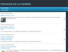 Tablet Screenshot of pintadasenlapizarra.blogspot.com