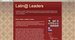 Desktop Screenshot of latinoleaders.blogspot.com