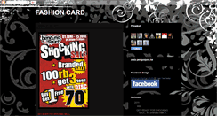 Desktop Screenshot of fashioncard.blogspot.com