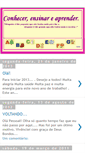 Mobile Screenshot of conhecerensinareaprender.blogspot.com