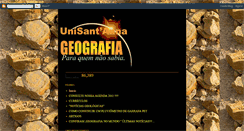 Desktop Screenshot of geounisantanna.blogspot.com