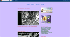 Desktop Screenshot of casaazuldaarte.blogspot.com