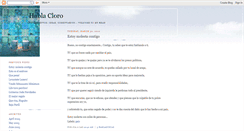 Desktop Screenshot of hablacloro.blogspot.com