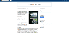 Desktop Screenshot of ismaelahmed.blogspot.com