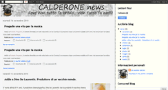 Desktop Screenshot of calderonenews.blogspot.com