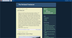 Desktop Screenshot of portlandfreelancer.blogspot.com