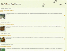 Tablet Screenshot of beehaven-farm.blogspot.com